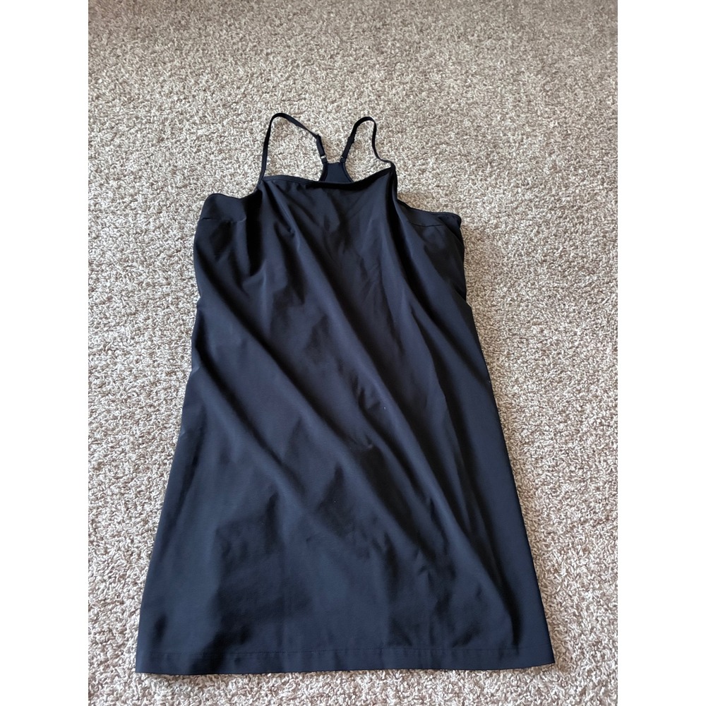 All in Motion Black Active Dress with Built-in Shorts and Bra Size L